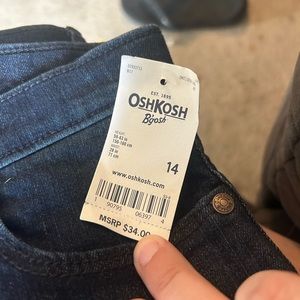 OshKosh Girls Skinny Jeans Dark Wash